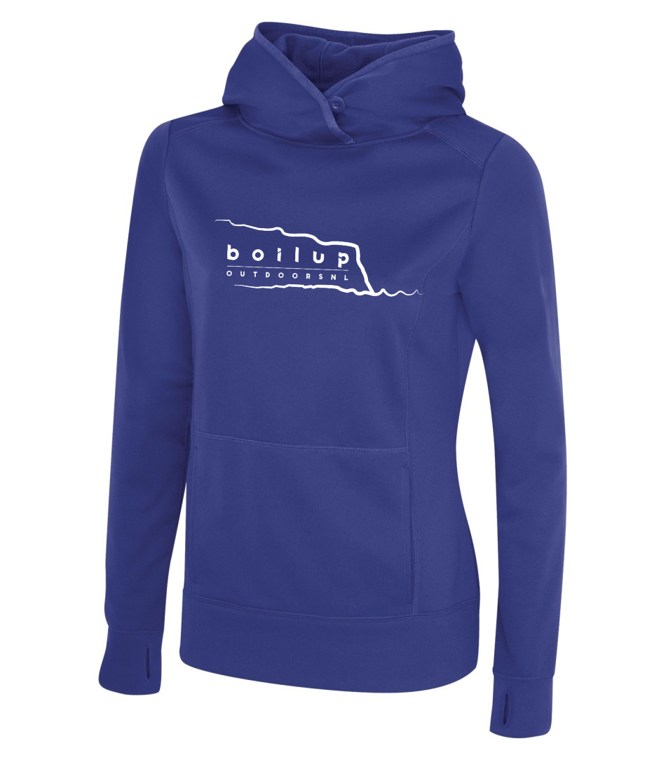 Ladies Cliffside Poly Hoodie (3 COLORS)