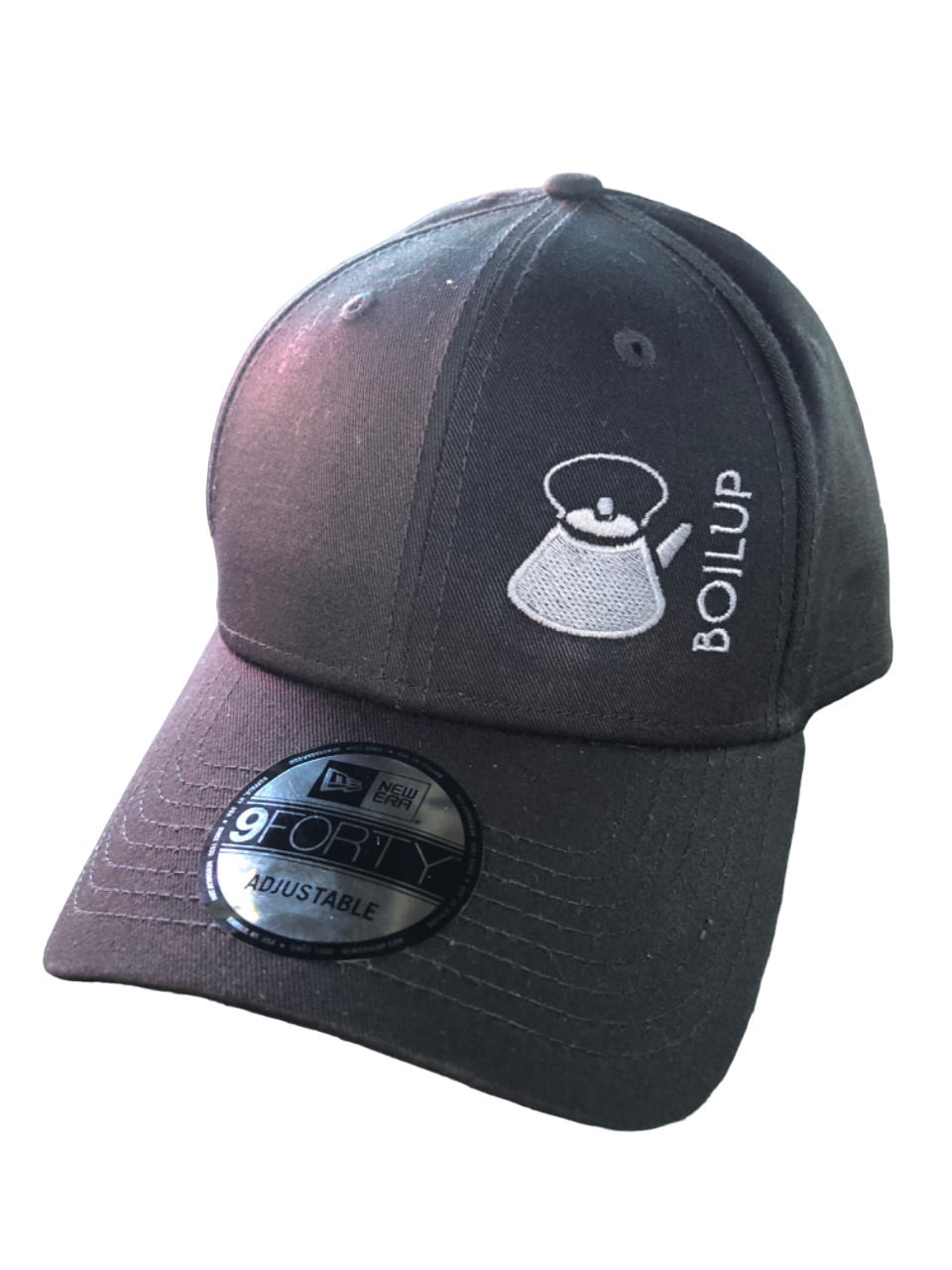 Black New Era Velcro Back