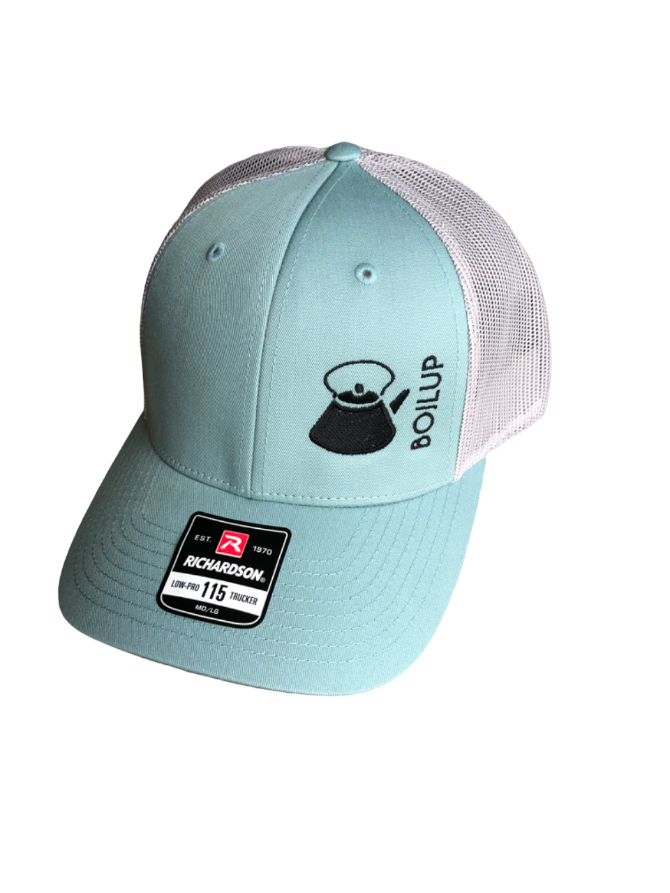 Smoke Blue/Aluminum Low-Pro Richardson SnapBack