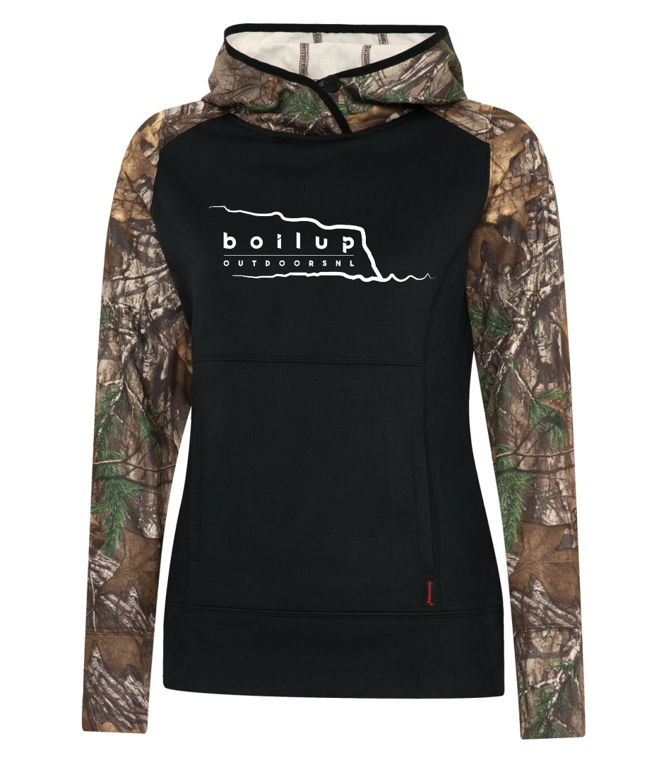 Ladies Camo Cliffside Hoodie