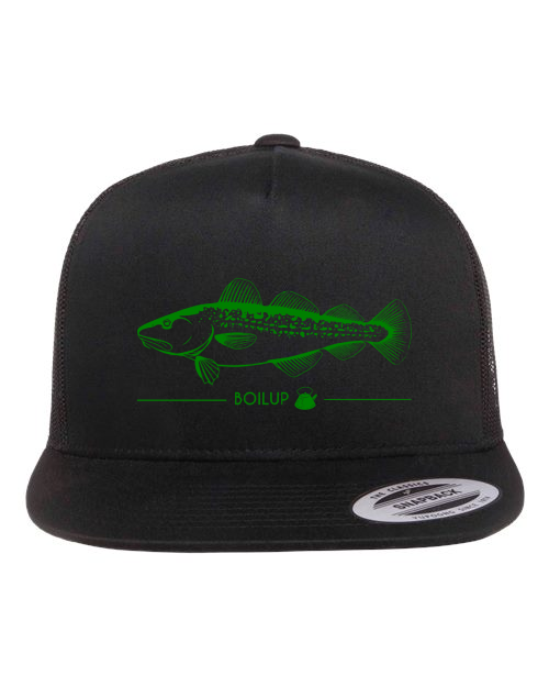 Cod Flat Brim Trucker - Green