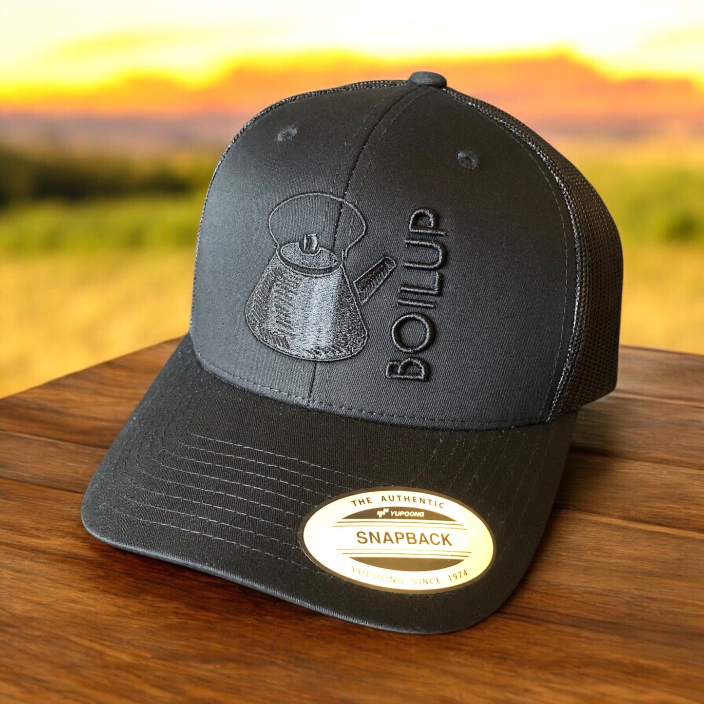 Partial 3D Puff w/Kettle Snapback