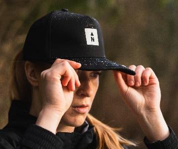 Water-Resistant Cap with Reflective "N"