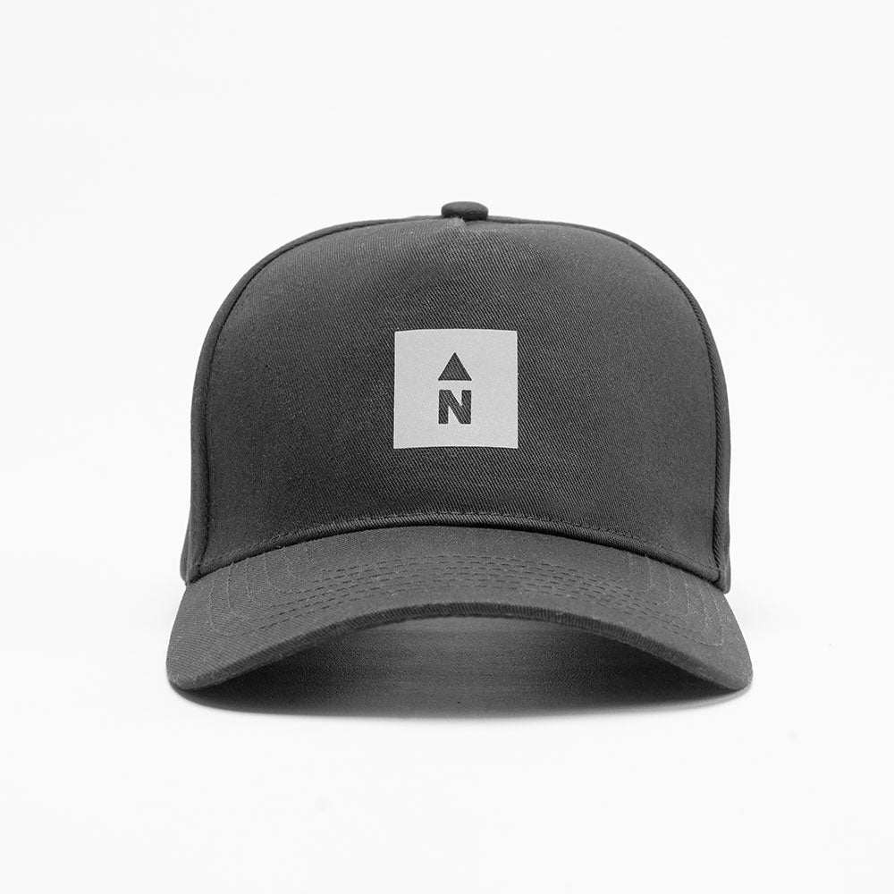 Water-Resistant Cap with Reflective "N"