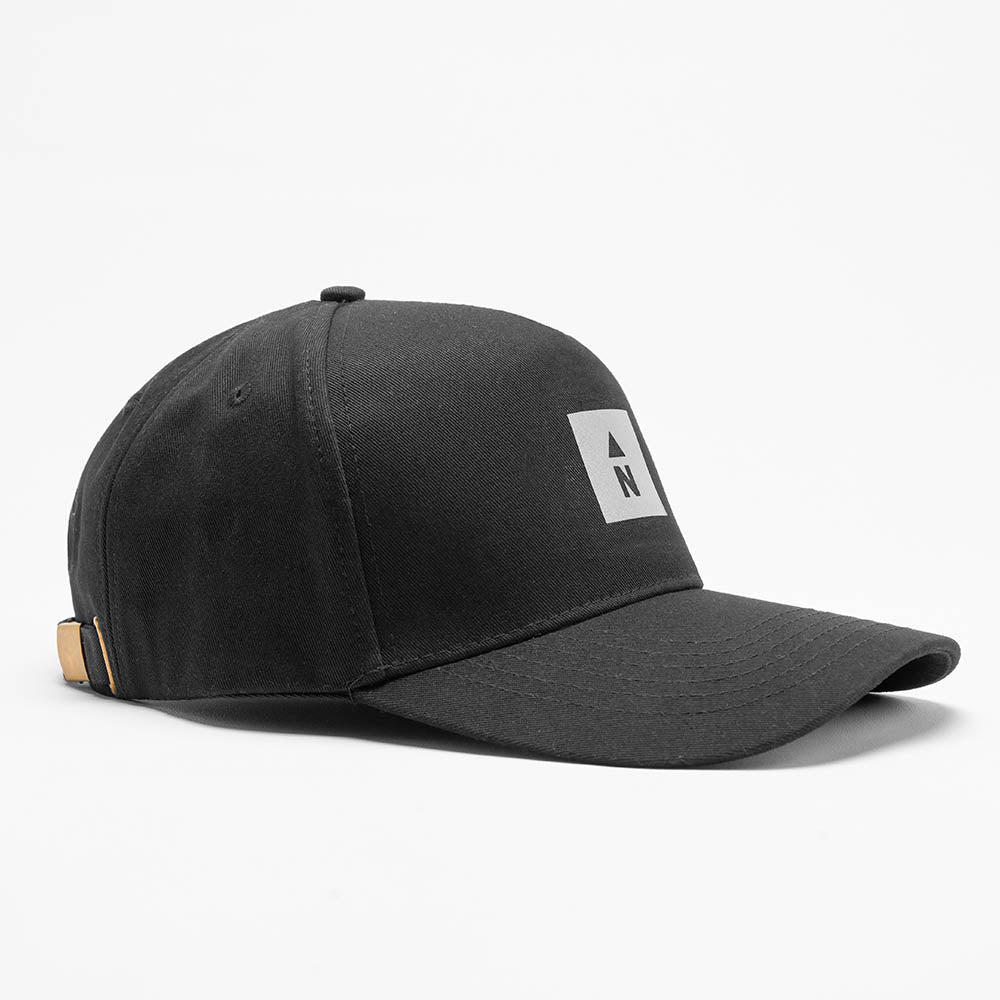 Water-Resistant Cap with Reflective "N"